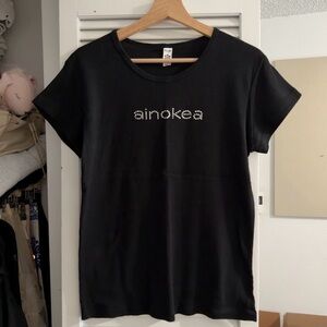 ClassicGirl Y2K Rhinestone Logo Tee | Black | XL